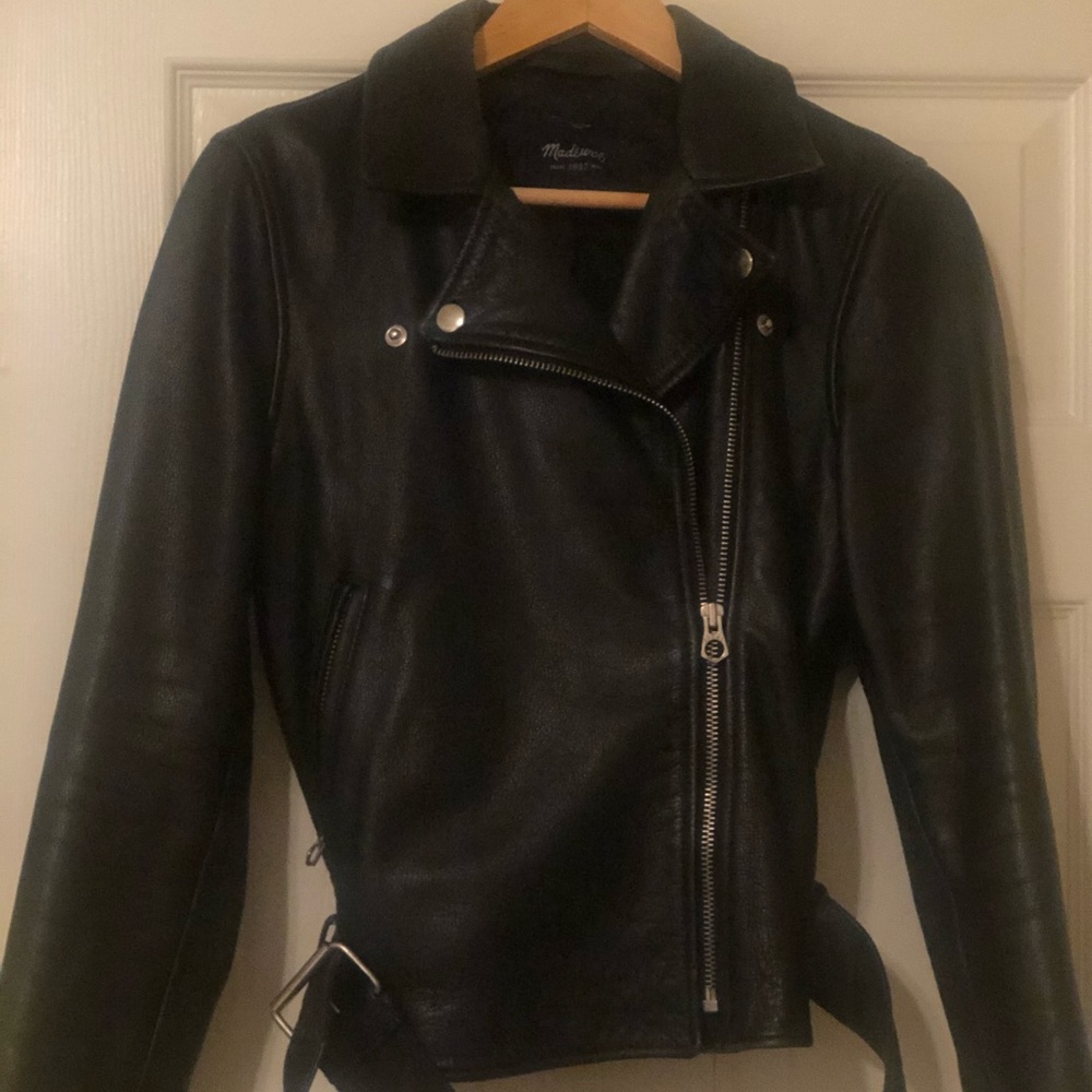 Madewell Leather Jacket wore twice